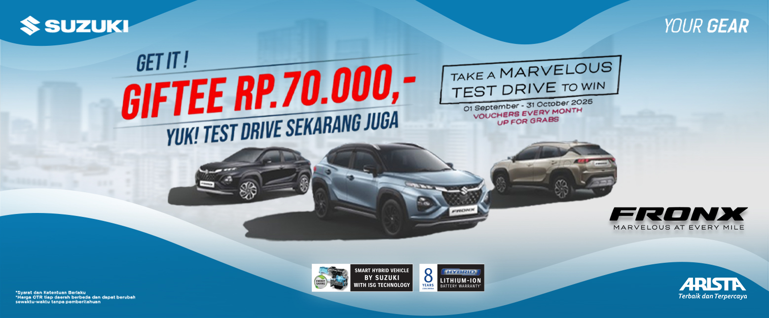 Iklan Suzuki Fronx Medan September 2025 Website