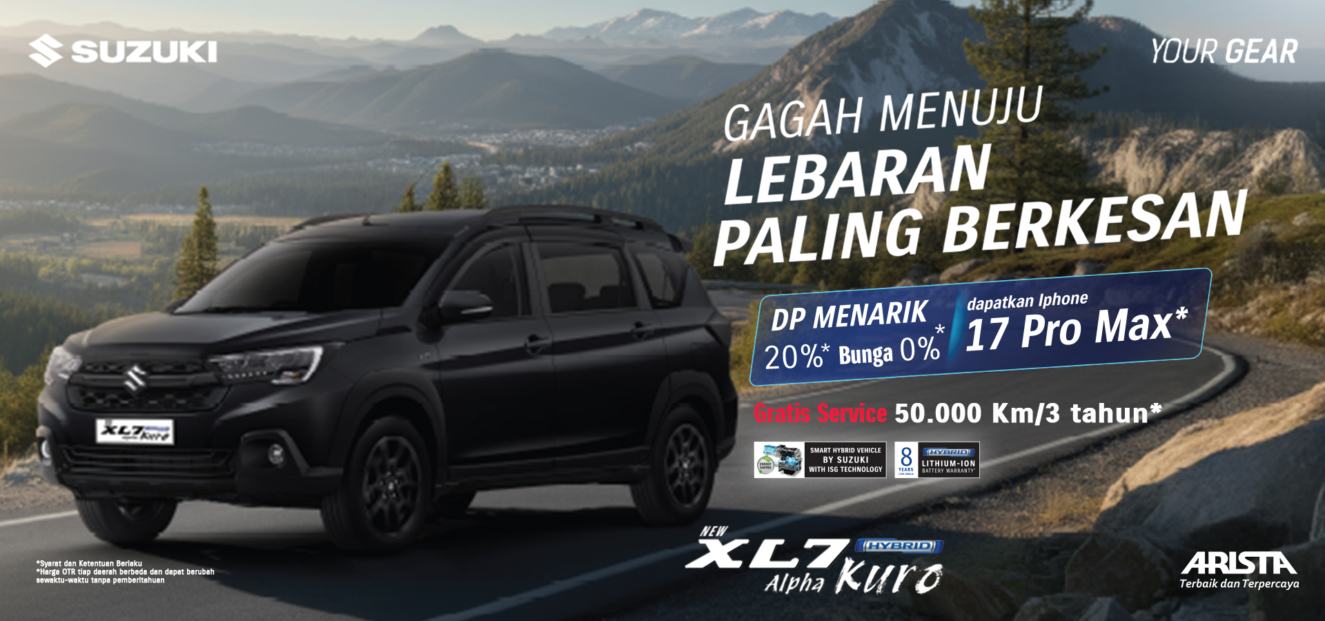 Iklan Suzuki Medan Maret 2026 XL7 Website
